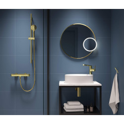 Złota Słuchawka Prysznicowa 3w1 z Hydromasażem - Luksus i Relaks w Twojej Łazience!