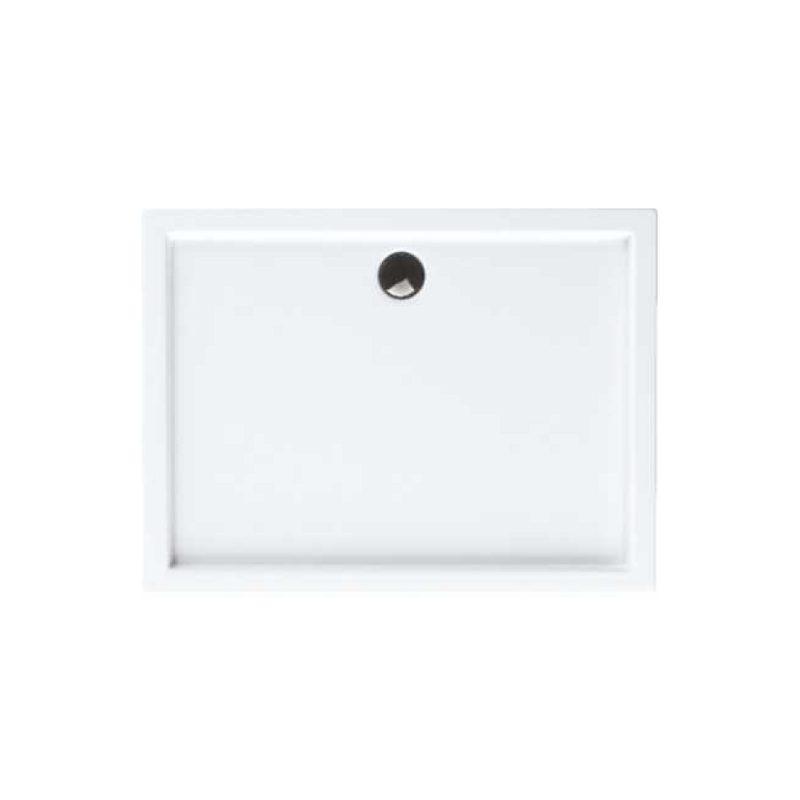 Przestronny Brodzik Prostokątny 80x90x14 cm Competia - Komfort Każdego Dnia!