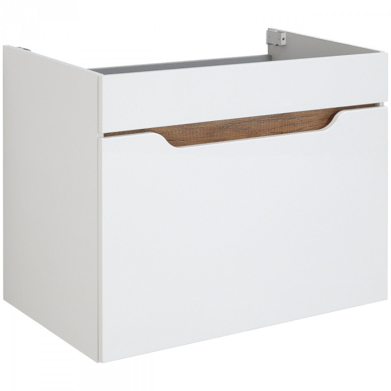 Elegancka Szafka Wisząca INES 80 cm Biała - Stylowy Akcent do Twojej Kuchni!