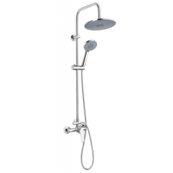 Elegancki Zestaw Natryskowy Malta z Chromowaną Baterią Codziennego Komfortu