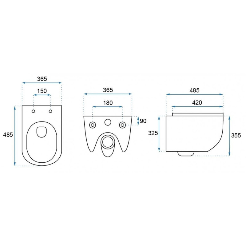 Kompletny Zestaw WC 4w1: Stelaż, Misa, Przyciski, Podkładka – Nowoczesne Rozwiązanie dla Twojej Łazienki