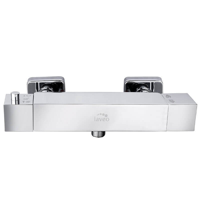 Termostatyczna Bateria Natryskowa Kvadrato Luxury Chrom 8 Lat Gwarancji