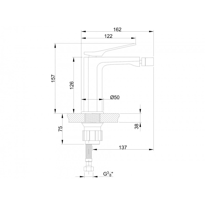 Elegancja i funkcjonalność: Neri Chrom BB-01-001 – Twoja idealna bateria bidetowa!