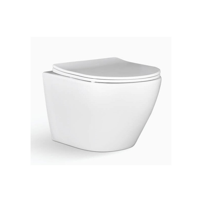 Laveo Desna miska ustępowa wisząca bezkołnierzowa