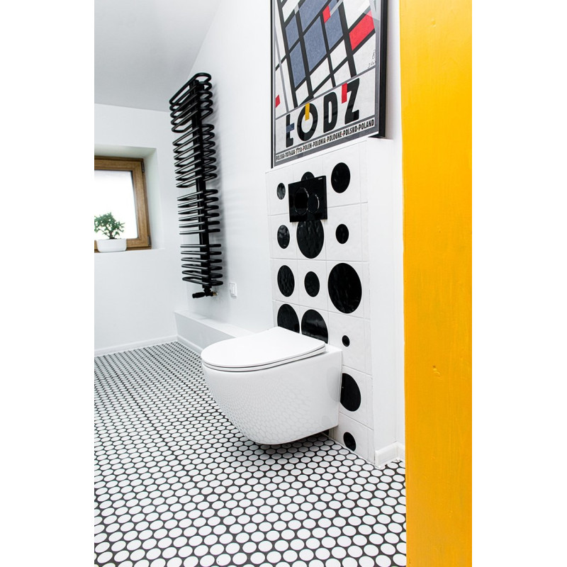 Laveo Desna miska ustępowa wisząca bezkołnierzowa