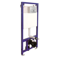 Laveo Zestaw akan i desna zestaw podtynkowy: stelaż podtynkowy akan