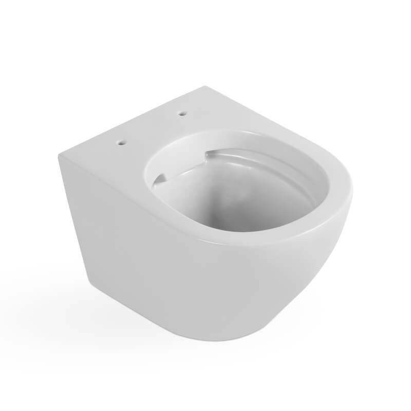 Zestaw Stelaż WC + Miska Wisząca Bezkołnierzowa DESNA SLIM z Wolnoopadającą Deską