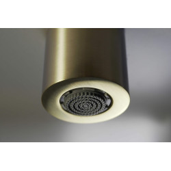 Złocista Deszczownica Premium: Stylowy Prysznic z Mechanicznym Przełącznikiem i Anti-calc