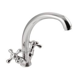 Luksusowa bateria Roma z wylewką Lux - nowoczesna elegancja w Twojej łazience i kuchni!