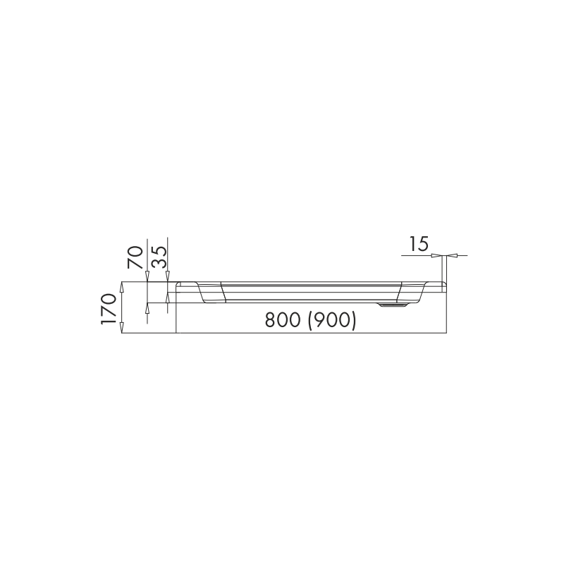 Wielofunkcyjny Brodzik Grando Plus 90x90x17 – Elegancja i Komfort w Twojej Łazience