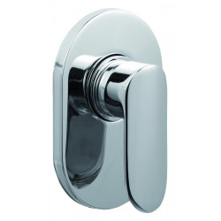 Chromowana Bateria Podtynkowa Appia 35mm - Styl i Cisza bez Przełącznika