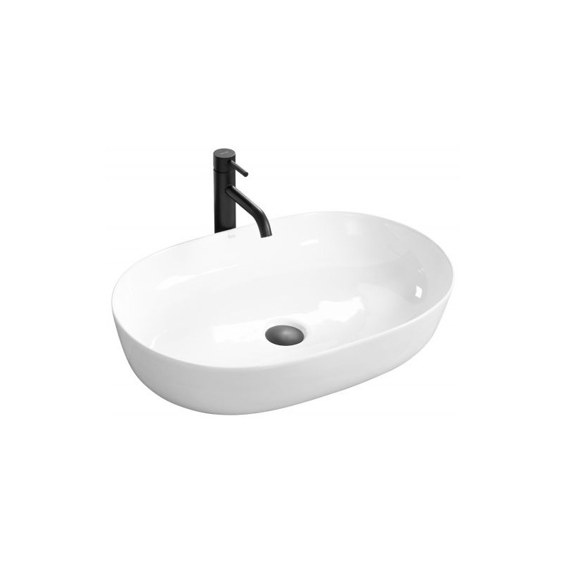 CLEO 81: Elegancka Umywalka Nablatowa - Nowoczesny Design dla Twojej Łazienki