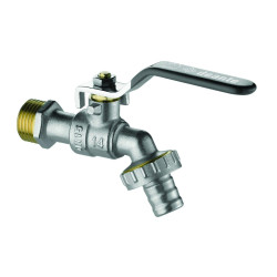 Zawór ogrodowy Premium z adapterami, mosiądz chromowany 3/4'' - niezawodna jakość!