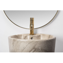 Elegancka Umywalka BLANKA Natural Matt - Wolnostojąca, Nowoczesny Design