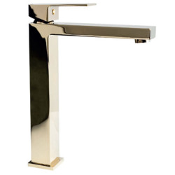 Luksusowa Złota Bateria Łazienkowa FENIX - Elegancja i Wysokość w Twojej Łazience