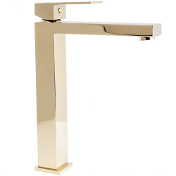 Luksusowa Złota Bateria Łazienkowa FENIX - Elegancja i Wysokość w Twojej Łazience