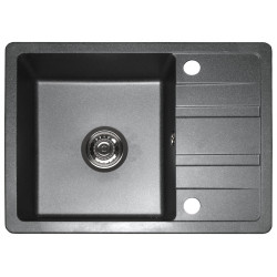 Stylowy Zlewozmywak Granitowy STELLA 440x580 mm - Odporność i Elegancja w Twojej Kuchni!