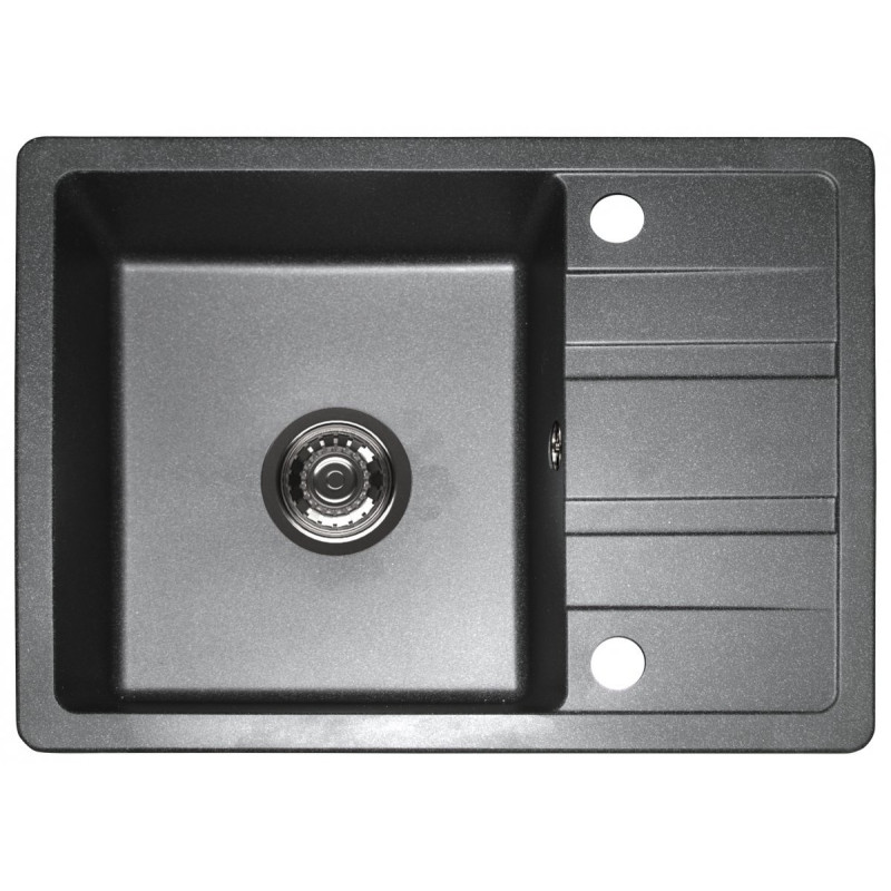 Stylowy Zlewozmywak Granitowy STELLA 440x580 mm - Odporność i Elegancja w Twojej Kuchni!