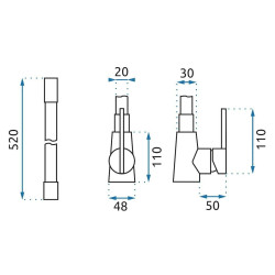 Kuchenna Bateria Icon Czarna/Złota - Nowoczesny styl Twojej kuchni!
