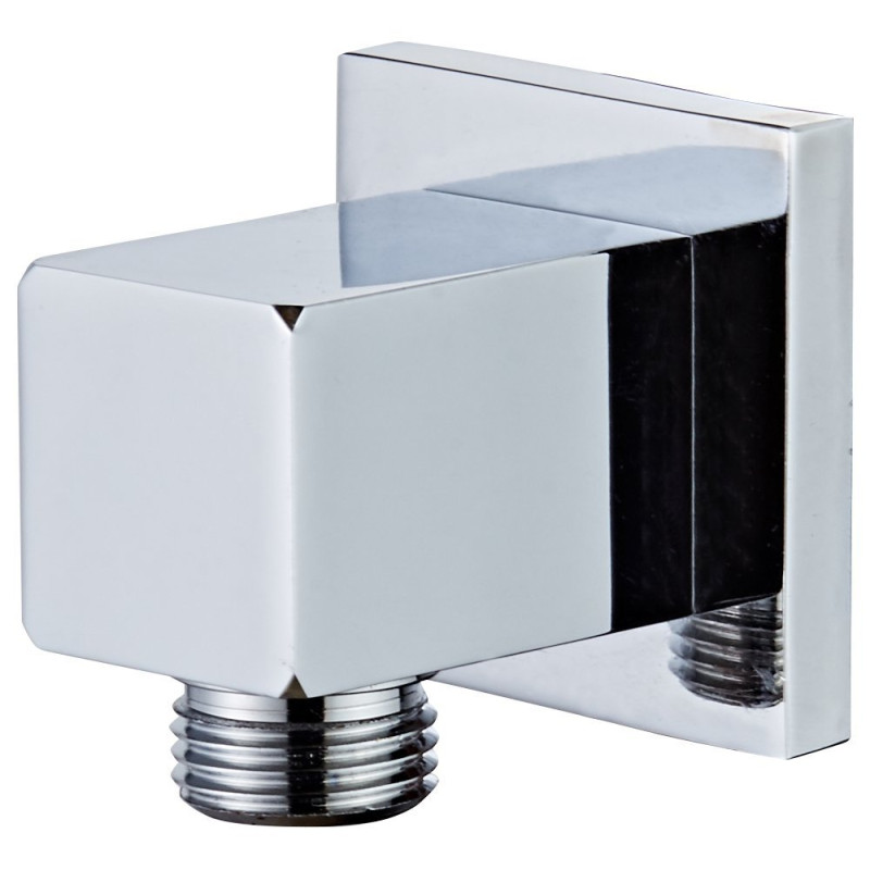 Chromowane przyłącze kątowe Kvadrato - niezawodność i elegancja w jednym!