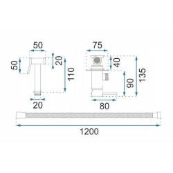 Nowoczesna Bateria Bidetowa Loop Lungo Czarna - Styl i Elegancja w Twojej Łazience