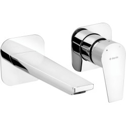 Elegancka bateria umywalkowa podtynkowa Agawa 054L - styl i funkcjonalność w jednym!