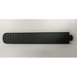 Prysznicowy hit: Elegancka czarna słuchawka z funkcją deszczową i powłoką anty-osad!