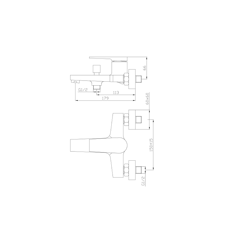 Elegancka Bateria MIDNIGHT Black/Gold Rose z Zestawem Natryskowym i Umywalkowym Invena