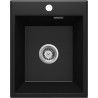 Granitowy Zlewozmywak Eridan Nero 50x40 cm - Styl i Elegancja w Twojej Kuchni