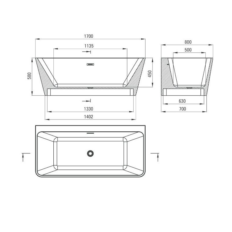 Wyjątkowa Wanna Hiacynt 170x80 – Komfort i Styl w Twojej Łazience