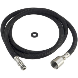 Elastyczny i wytrzymały wąż do baterii kuchennych z wyciąganą wylewką - 1,5m nylonowy oplot