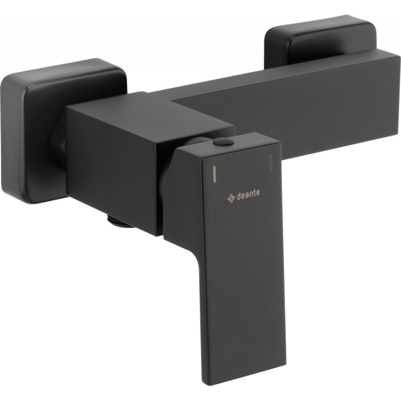 Stylowa bateria natryskowa Anemon Bis nero - elegancja w czerni bez kompromisów