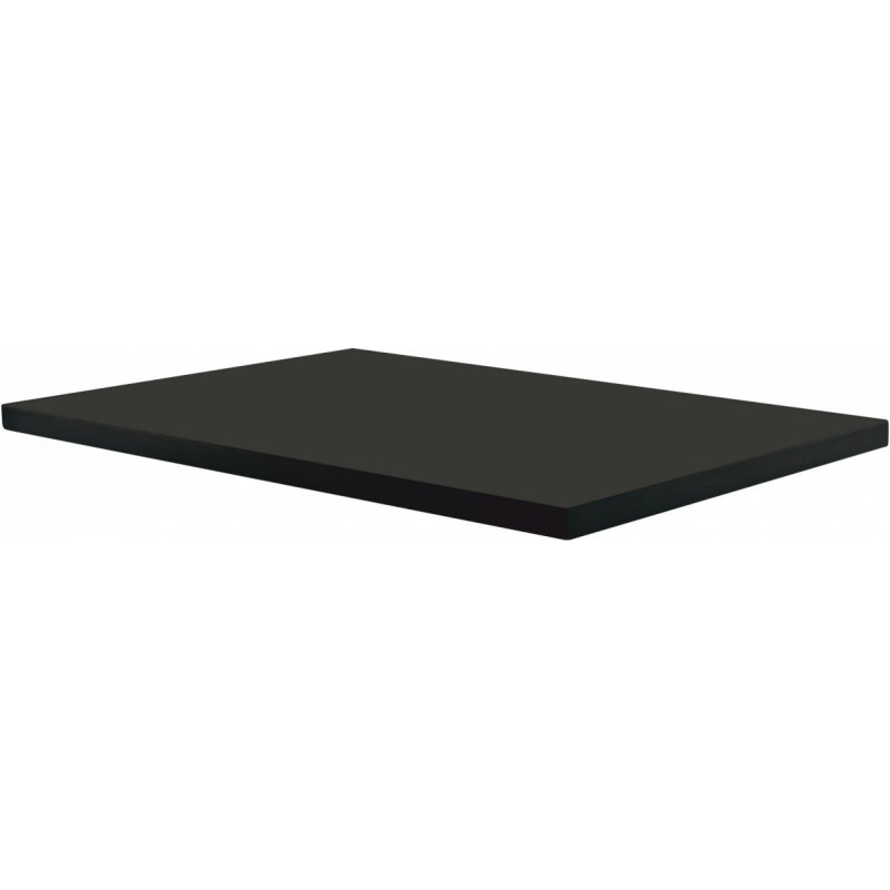 Designerska Półka Correro 36x26 cm w głębokiej czerni - Stwórz elegancką przestrzeń!