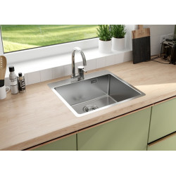 Zlewozmywak Olfato 55x50 - Elegancki Jedno-Komorowy Design dla Twojej Kuchni