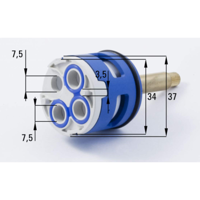 Funkcjonalny przełącznik do paneli prysznicowych - jakość i niezawodność na co dzień!