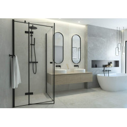 Głowica prysznicowa Nero Rain – Nowoczesny Design & Jednolite Użytkowanie!