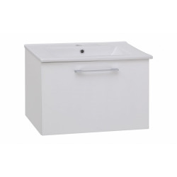 Nowoczesna szafka z umywalką ceramiczną POLIS 60 - Elegancja i funkcjonalność w Twojej łazience