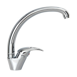 Nowoczesna bateria kuchenna SONIA BJ105/2 z elegancką wylewką w kształcie U