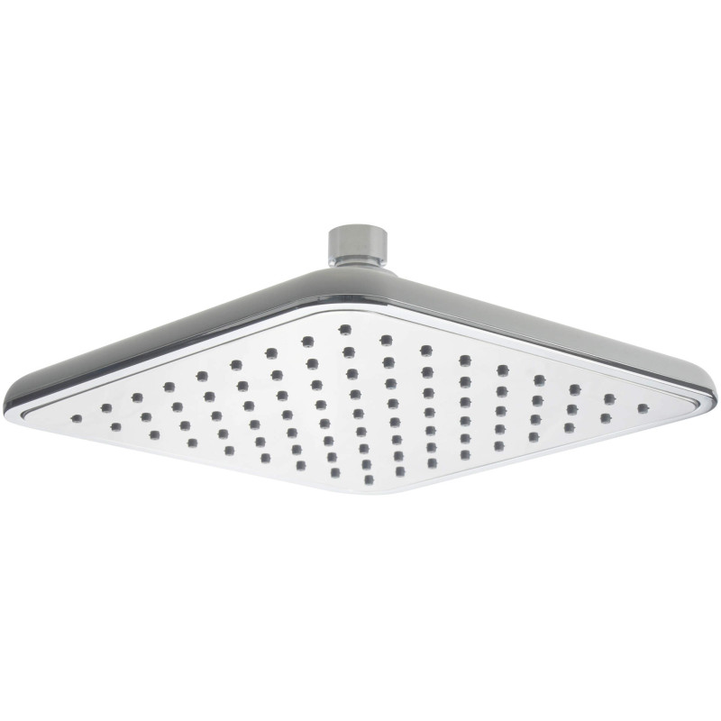 Kwadratowa Głowica Prysznicowa 200 mm z Chromowanym Wykończeniem - Elegancja i Funkcjonalność