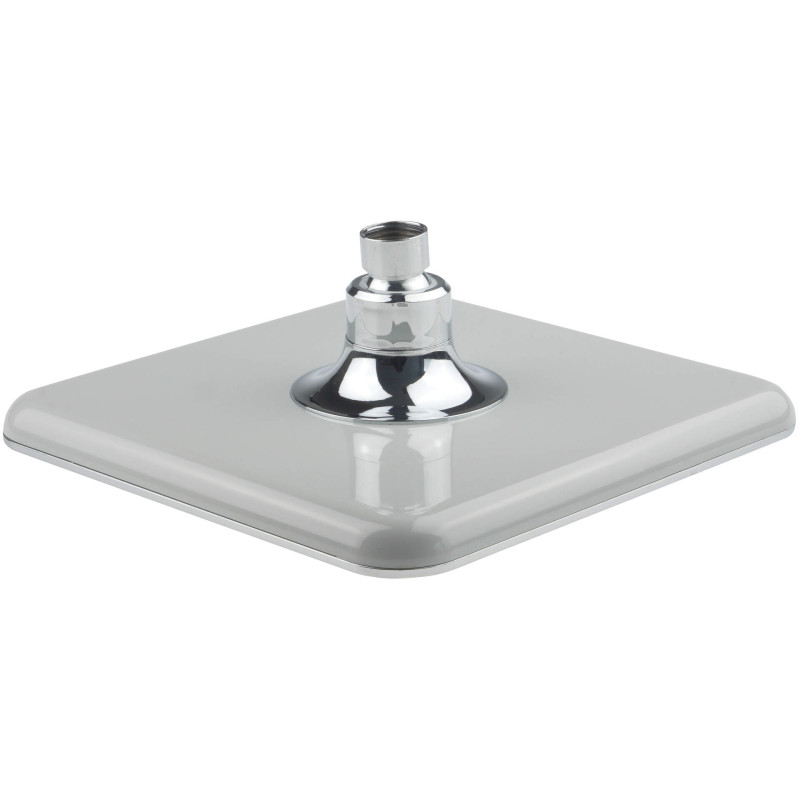 Kwadratowa Głowica Prysznicowa 200 mm z Chromowanym Wykończeniem - Elegancja i Funkcjonalność