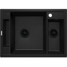 Granitowy zlewozmywak Deante 1,5-komorowy Magnetic nero 69x50 – Idealny do Twojej kuchni!