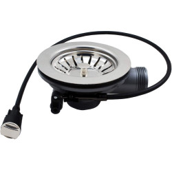 Stylowy Kielich z Sitkiem 3.5" - Idealny do Stalowych Zlewozmywaków z Automatycznym Osprzętem