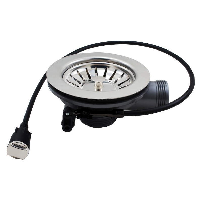 Stylowy Kielich z Sitkiem 3.5" - Idealny do Stalowych Zlewozmywaków z Automatycznym Osprzętem