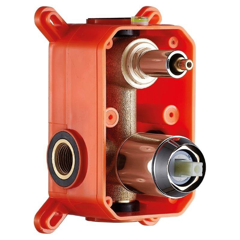 Rewolucyjny zestaw podtynkowy KVADRATO BOX z elegancką baterią umywalkową