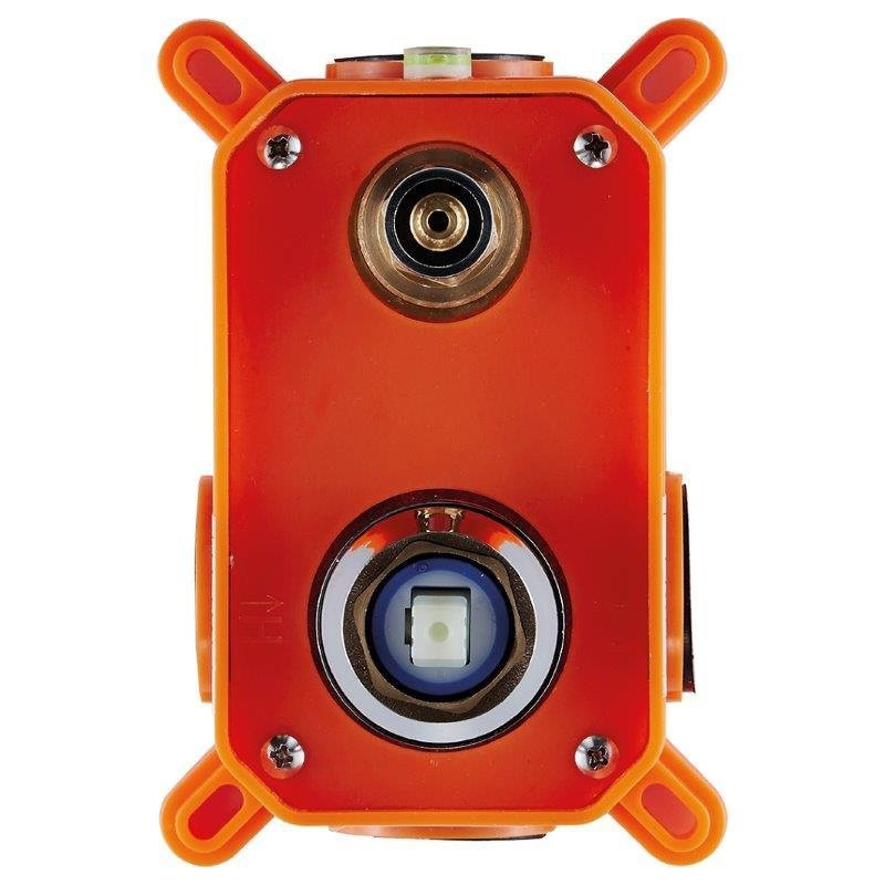 Rewolucyjny zestaw podtynkowy KVADRATO BOX z elegancką baterią umywalkową