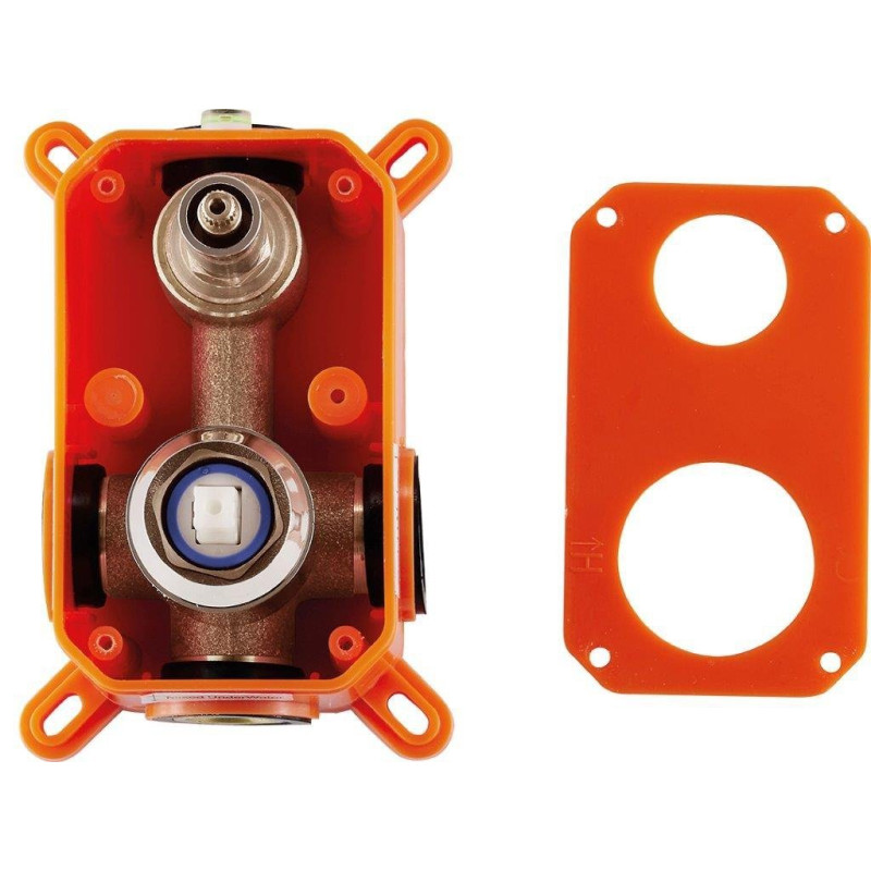 Rewolucyjny zestaw podtynkowy KVADRATO BOX z elegancką baterią umywalkową