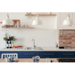 Stylowy Zlewozmywak 1-komorowy z Baterią i Ociekaczem - Satynowa Stal 304, Montaż Wpuszczany