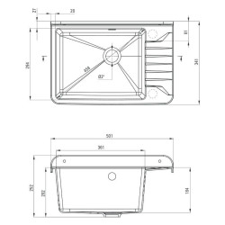 Komora Praktyczna Garden 50x34 Szara - Zorganizuj Swoją Przestrzeń!