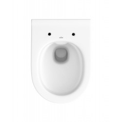 Stylowa Miska WC CITY OVAL CLEAN ON z Wolnoopadającą Deską SLIM dla Twojej Łazienki