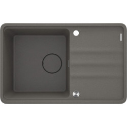 Granitowy Zlewozmywak 1-komorowy Antracyt z Ociekaczem – Elegancja i Funkcjonalność w Twojej Kuchni